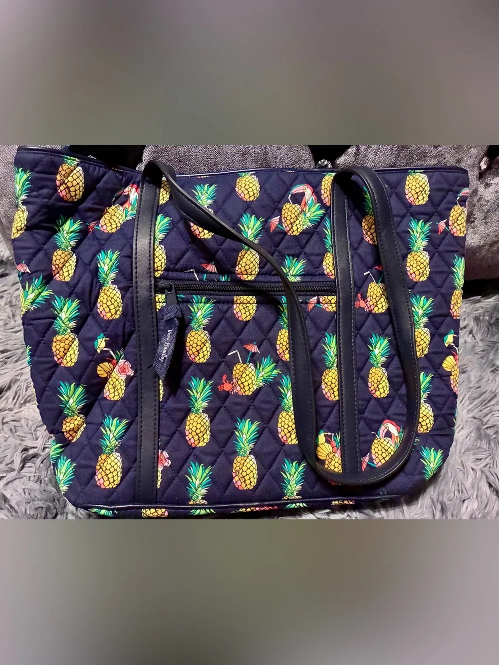 Vera Bradley Tropical Pineapple Tote